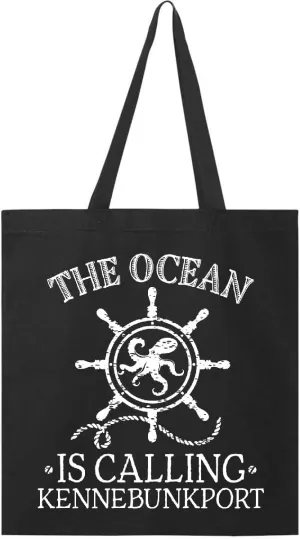 inktastic Kennebunkport Maine Tote Bag