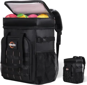 Insulated Cooler Backpack Waterproof Leak-Proof Over-Size Storage for Picnic, Camping, Lunch, Large Soft Cooler Bag Outdoor