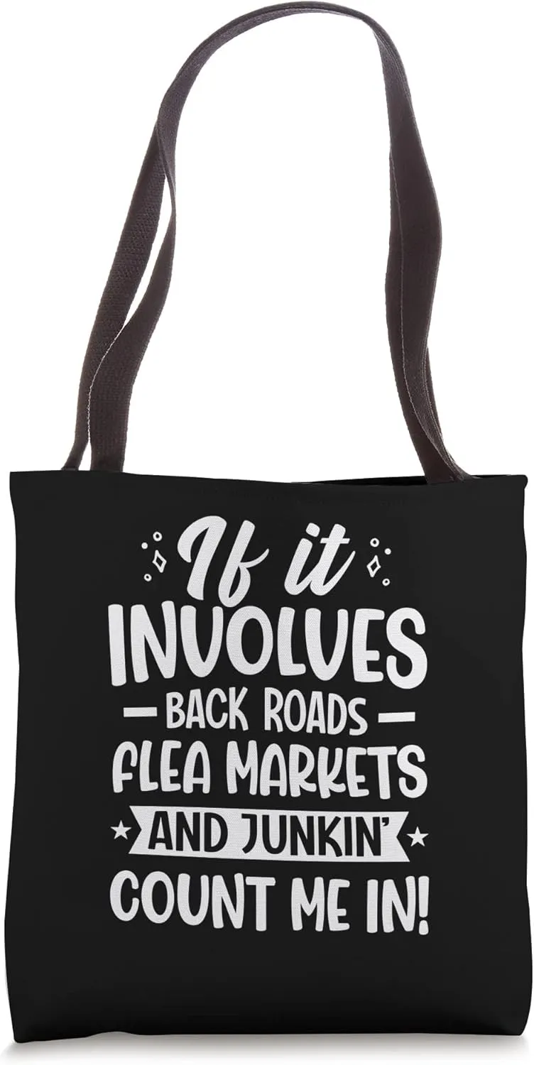 Involves Flea Market Marketer Agent Businessperson Tote Bag