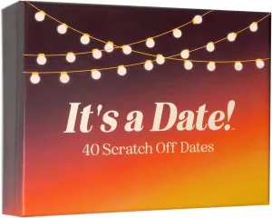 It's a Date!, 40 Fun and Romantic Scratch Off Date Night Ideas for Him, Her, Girlfriend, Boyfriend, Wife, Husband & Couples, for Men for Women