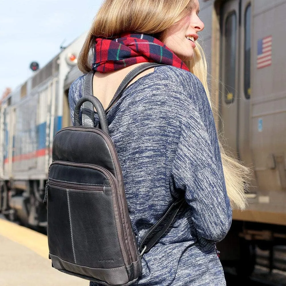 Jack Georges Voyager Small Backpack #7835 (Slate)