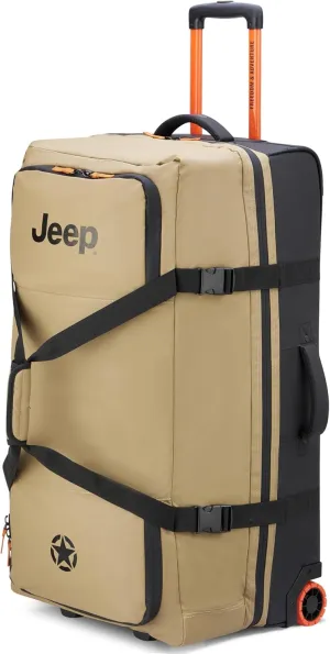 Jeep JS005A Two Wheel Rolling Travel Duffle Bag