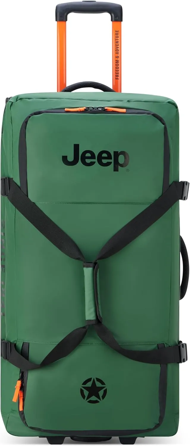 Jeep JS005A Two Wheel Rolling Travel Duffle Bag