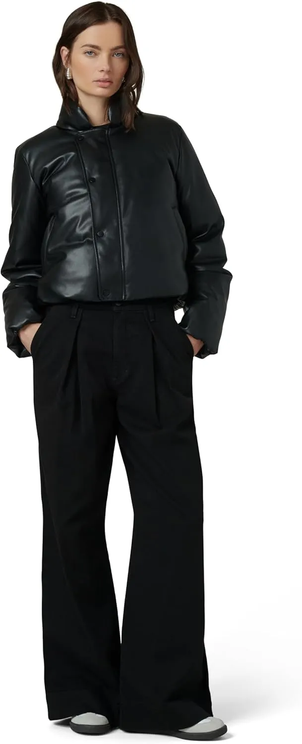 Joe's Women's The Kiki Vegan Leather Bomber Jacket