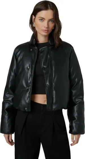 Joe's Women's The Kiki Vegan Leather Bomber Jacket