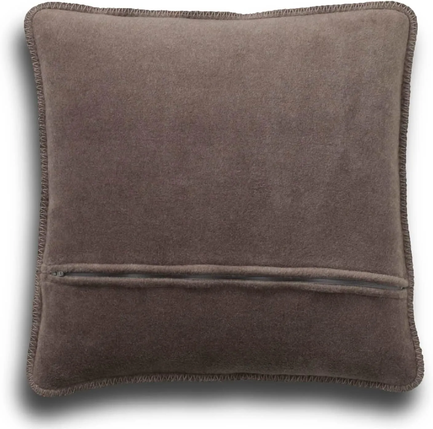 Joop! 651273 Cushion Cover Plain Double-Sided Taupe Anthracite Cotton/Polyacrylic Dimensions: 50 cm x 50 cm