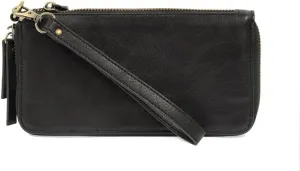 Joy Susan Chloe Zip Around Wallet Wristlet - Black