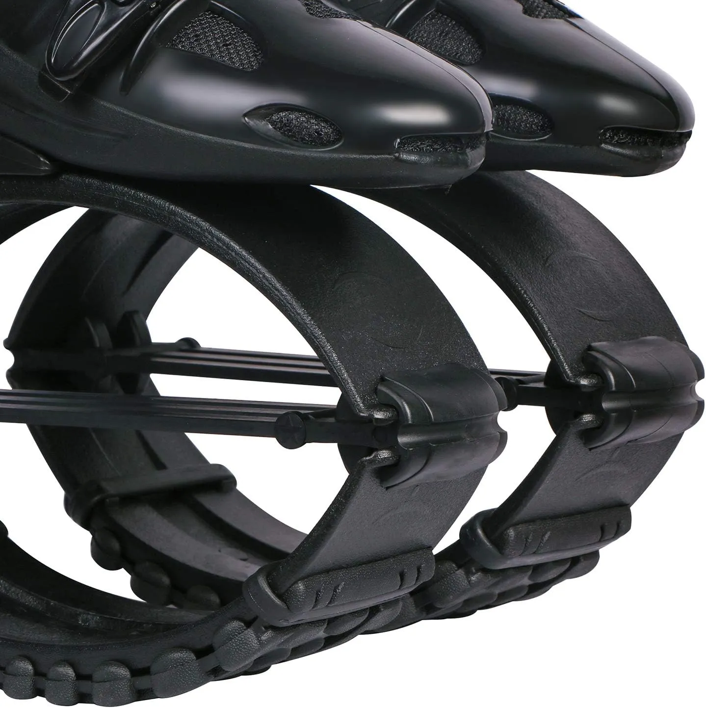 Joyfay Jump Shoes for Fitness and Workout - Comfortable and Stylish Design - Premium Durable Materials - Unisex Design(Medium, All Black)