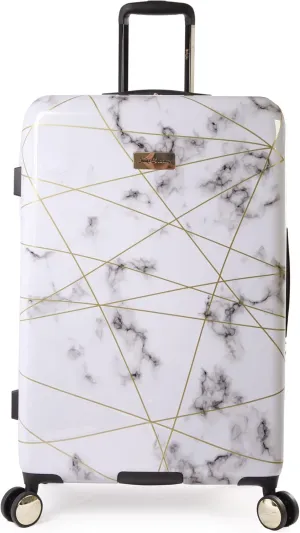 Juicy Couture Women's Vivian 29" Spinner, Marble Web, One Size