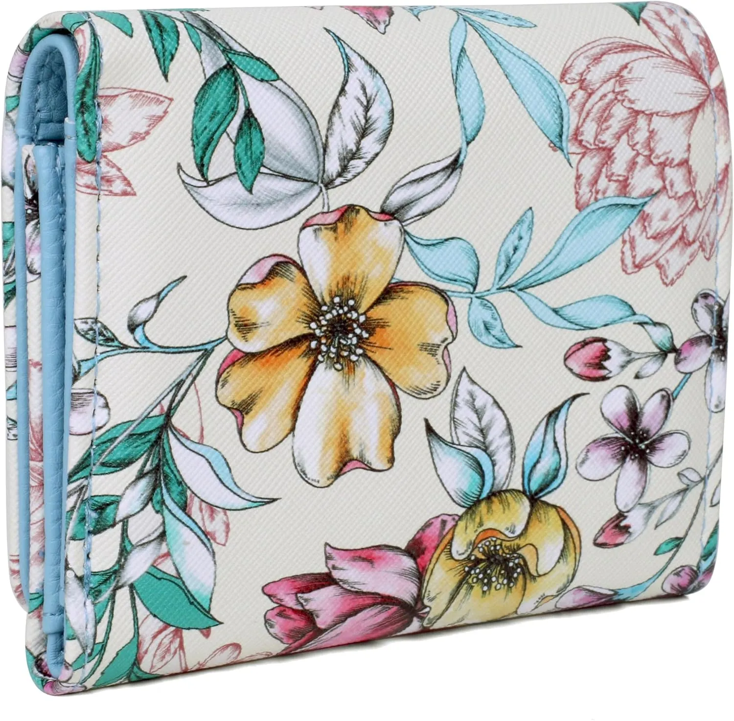 Julia Buxton Beautiful Nature Vegan Leather Medium Trifold