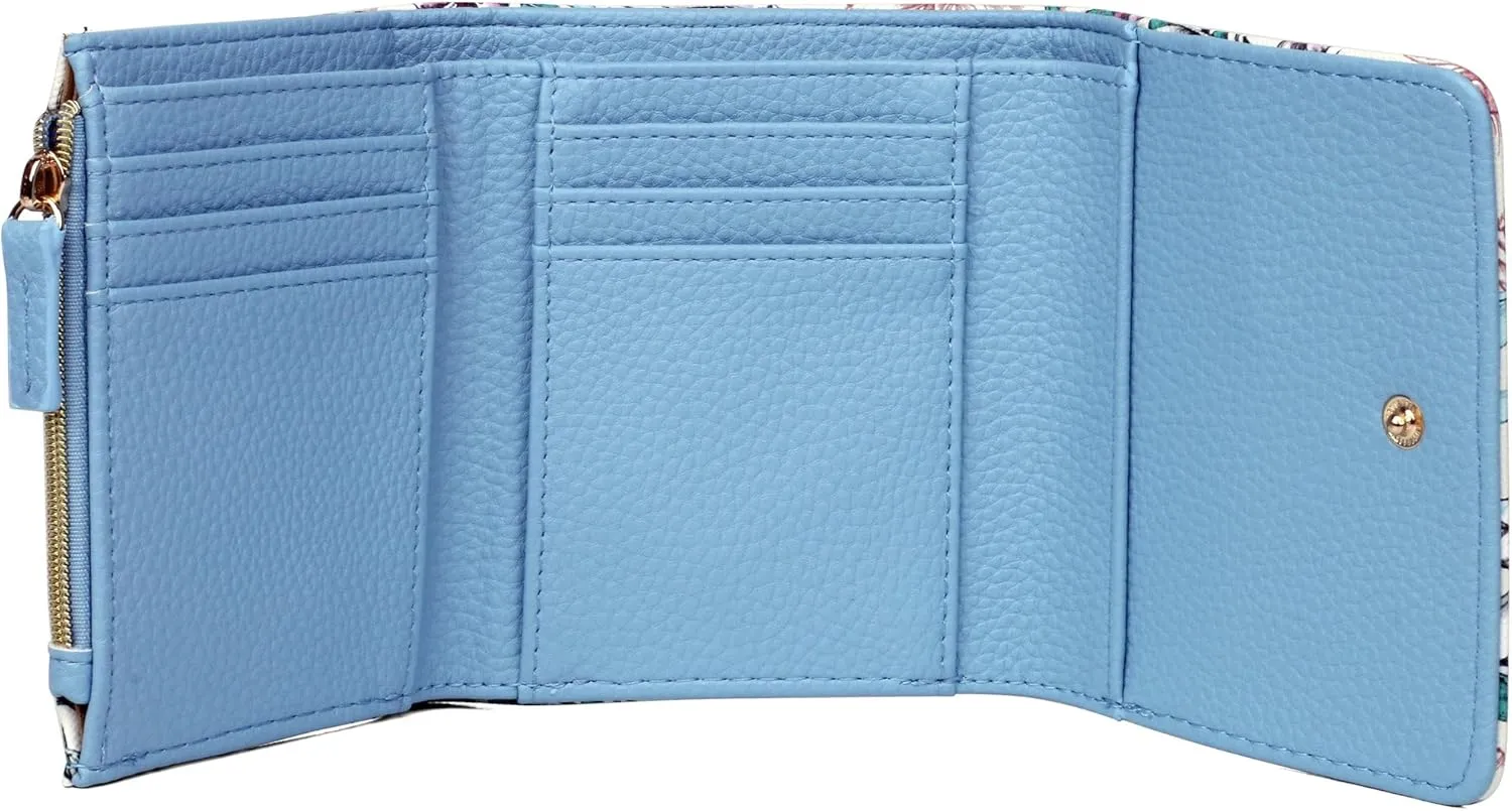 Julia Buxton Beautiful Nature Vegan Leather Medium Trifold