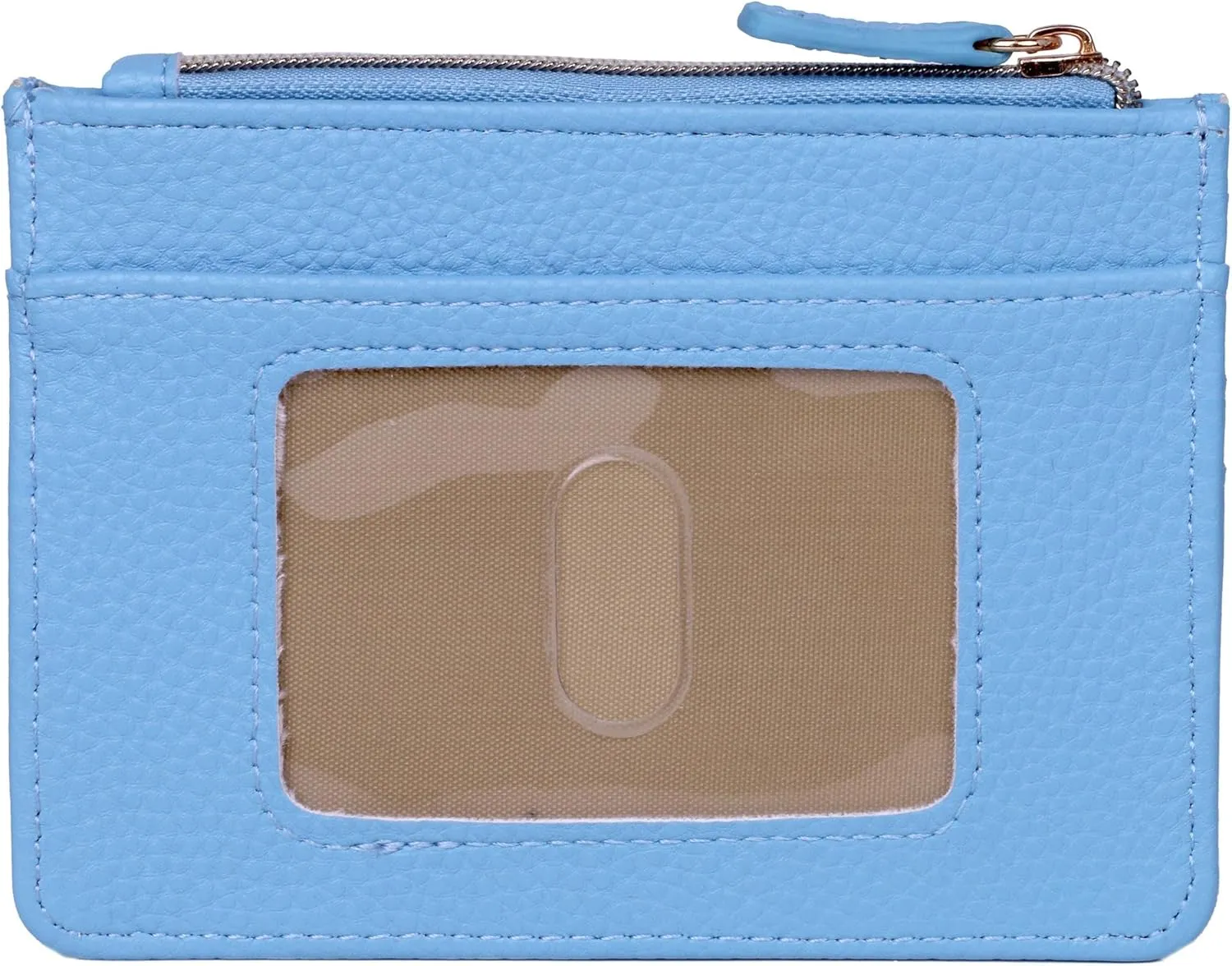 Julia Buxton Pebble Vegan Leather PMU Slot Coin Case