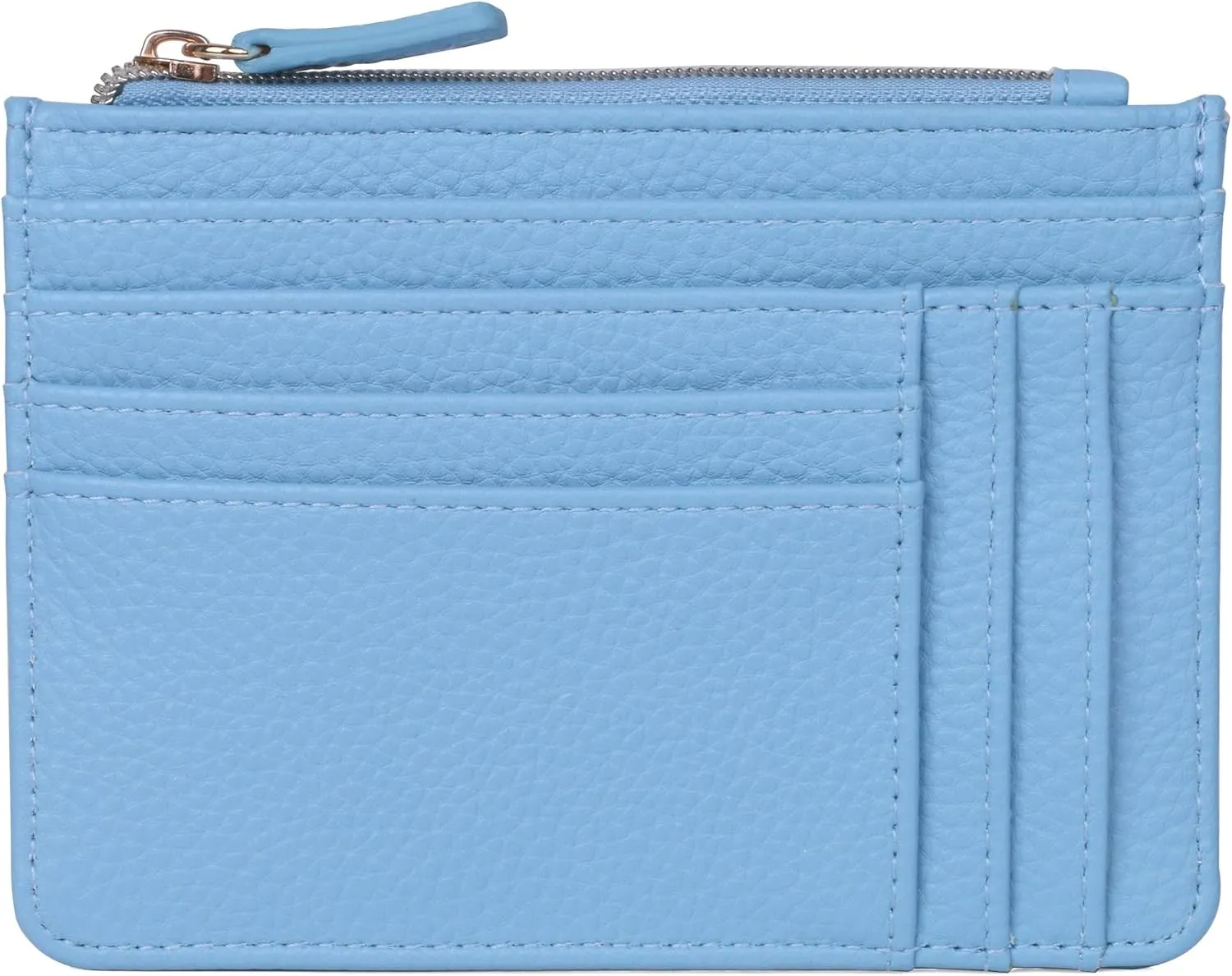 Julia Buxton Pebble Vegan Leather PMU Slot Coin Case