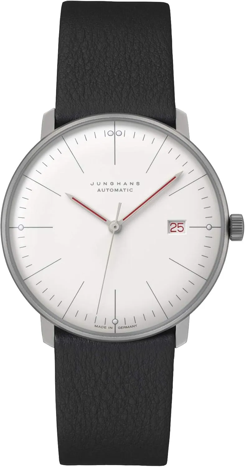 Junghans Max Bill Automatic Bauhaus Sapphire Crystal 027/4009.02