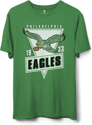 Junk Food Clothing Philadelphia Eagles Throwback Flea Market Tee