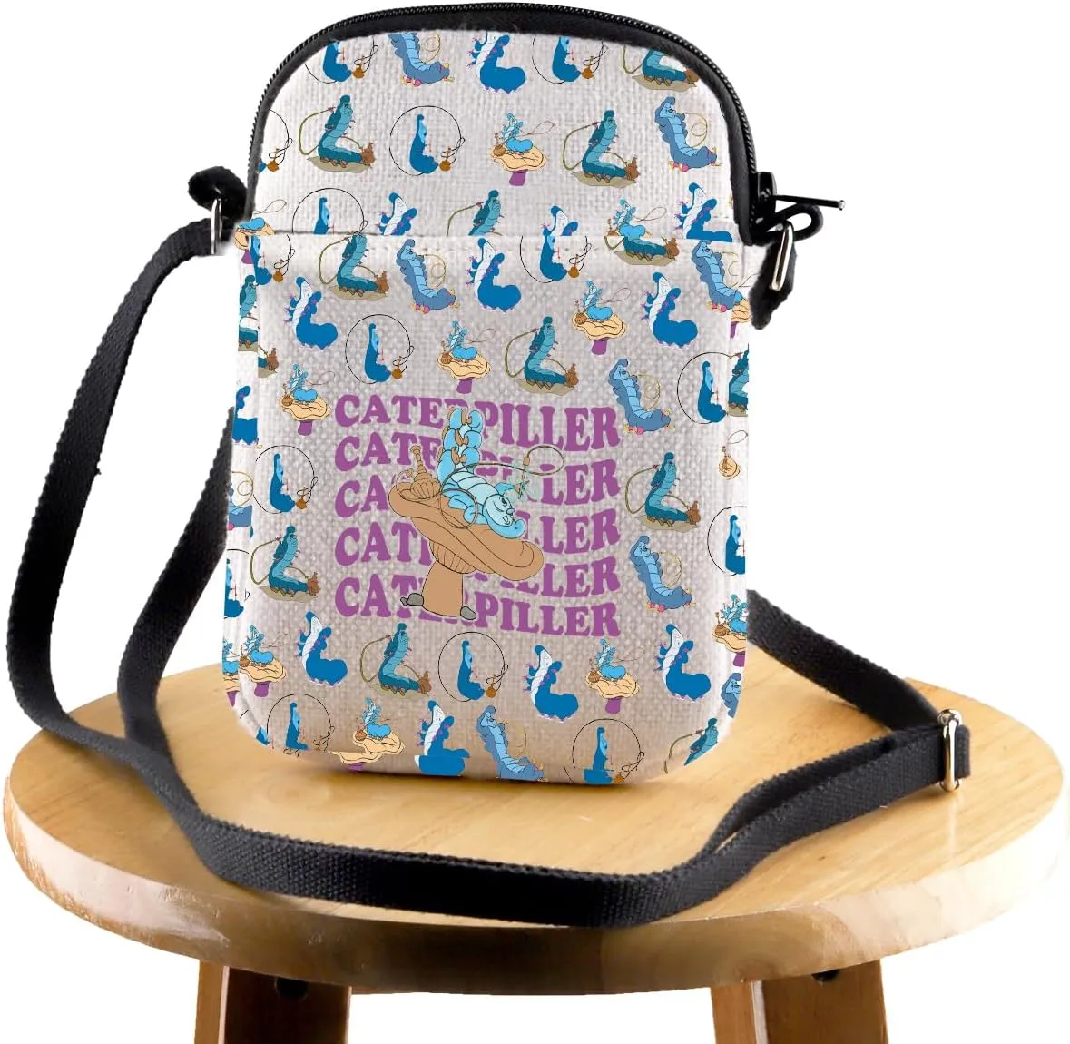 JYTAPP Cartoon Caterpillar Merchandise Cartoon Cartoon Movie Crossbody Purse Bag Caterpillar Lover Gift