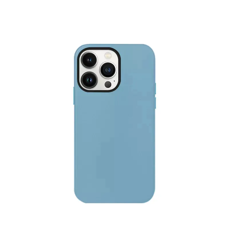 K-doo iPhone 13 Pro Max Leather Case Back Cover