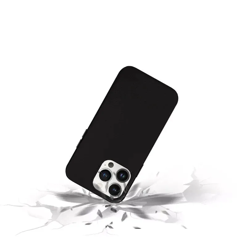 K-doo iPhone 13 Pro Max Leather Case Back Cover