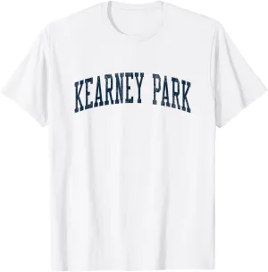 Kearney Park MS Vintage Athletic Sports JSN2 Navy Print T-Shirt