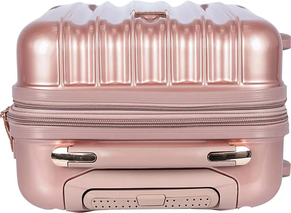 kensie Women's Alma Luggage Set, Opal, 20-Inch Carry-On