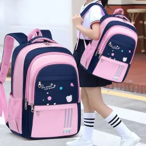 Kids’ Space-Themed School Backpack – Large-Capacity