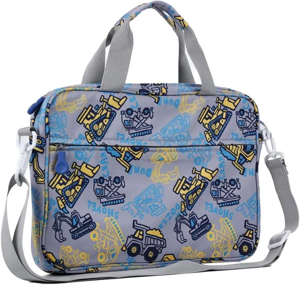 Kids Tablet Bag for Boy Girl Dinosaur Tablet Sleeve Carrying Case with Handle Shoulder Strap 13 inch Tablet Travel Bag