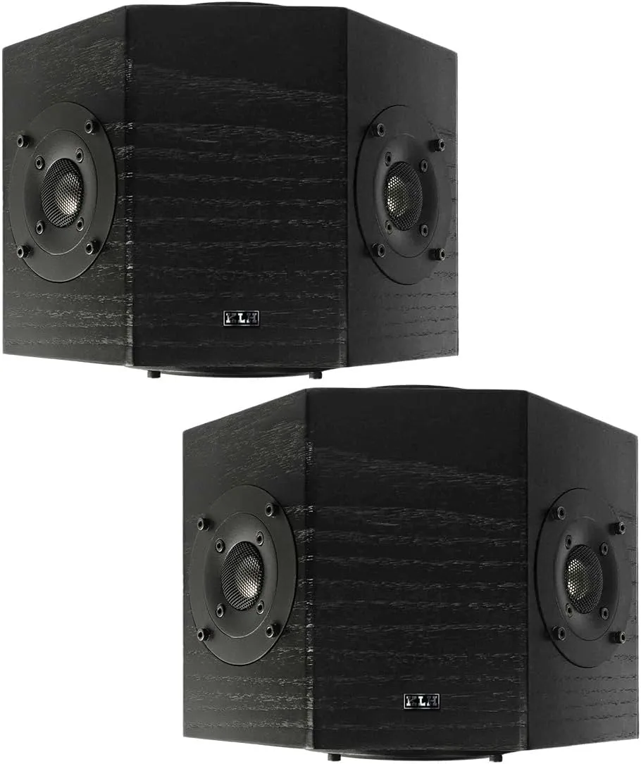 KLH Kendall 2S Surround Speakers - Pair (Black Oak)
