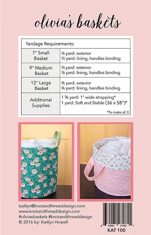 Knot and Thread Design - Olivia's Baskets
