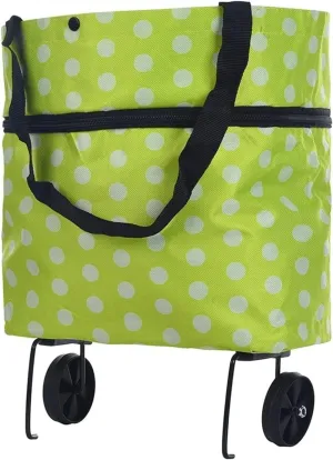 KouRy Shopping Cart Folding Shopping Cart Luggage Travel Bag Lightweight Travel Bag Shopping Trolley On Wheels for Groceries Laundry Grocery Cart Home Essentials (Color : B)
