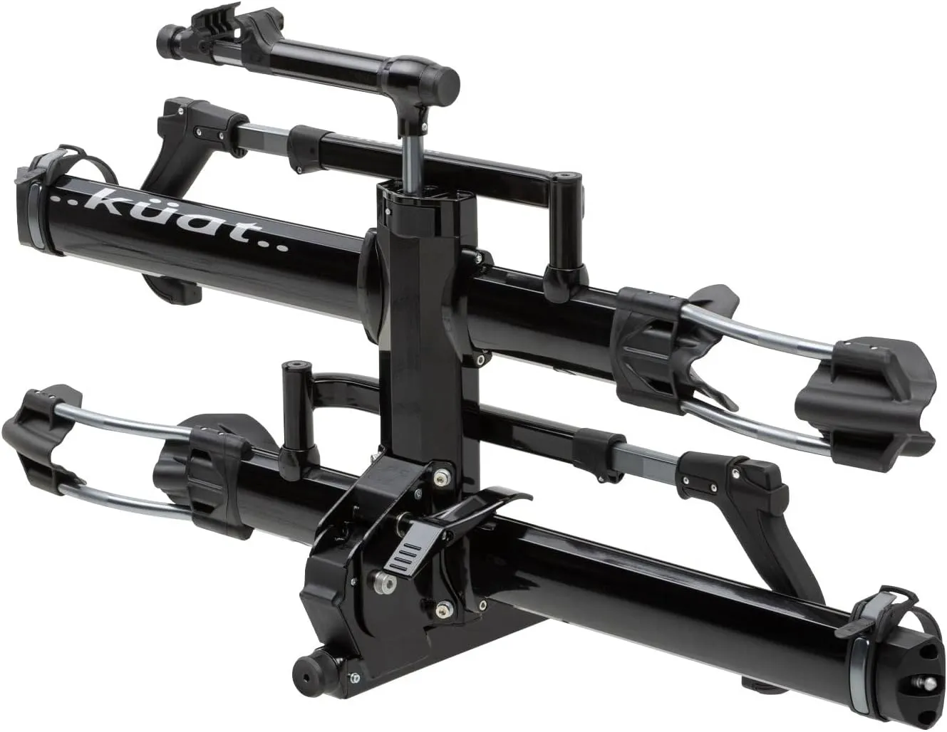 KUAT NV 2.0-1.25" - 2-Bike Hitch Rack | Robust 2-Bike Rack with Trail Doc for Riders & Cyclists | Rugged All-Metal Construction | E-Bike Compatible | Easy Installation | Built for The Long Haul