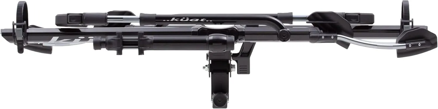 KUAT NV 2.0-1.25" - 2-Bike Hitch Rack | Robust 2-Bike Rack with Trail Doc for Riders & Cyclists | Rugged All-Metal Construction | E-Bike Compatible | Easy Installation | Built for The Long Haul