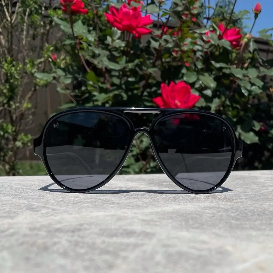 KZ Gear - Gibbs FLOATING SUNGLASSES - Aviator Frame - Polarized 100% UV Protection