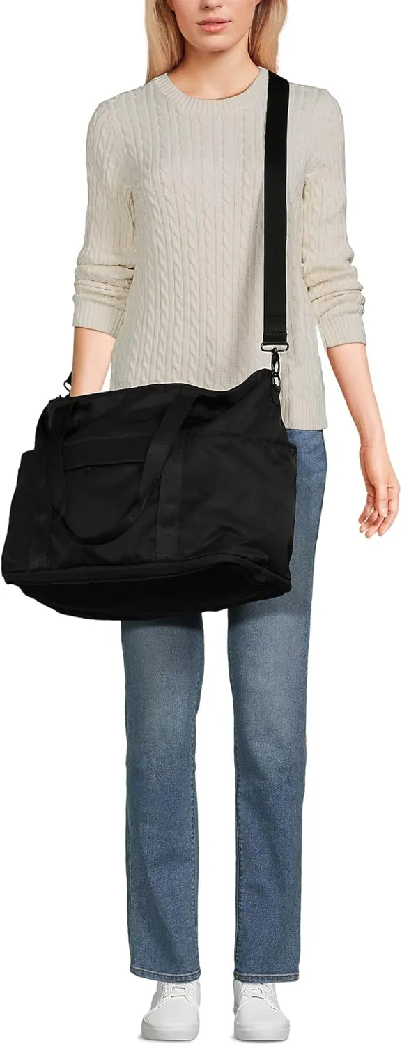 Lands' End Travel Carry On Luggage Tote Bag