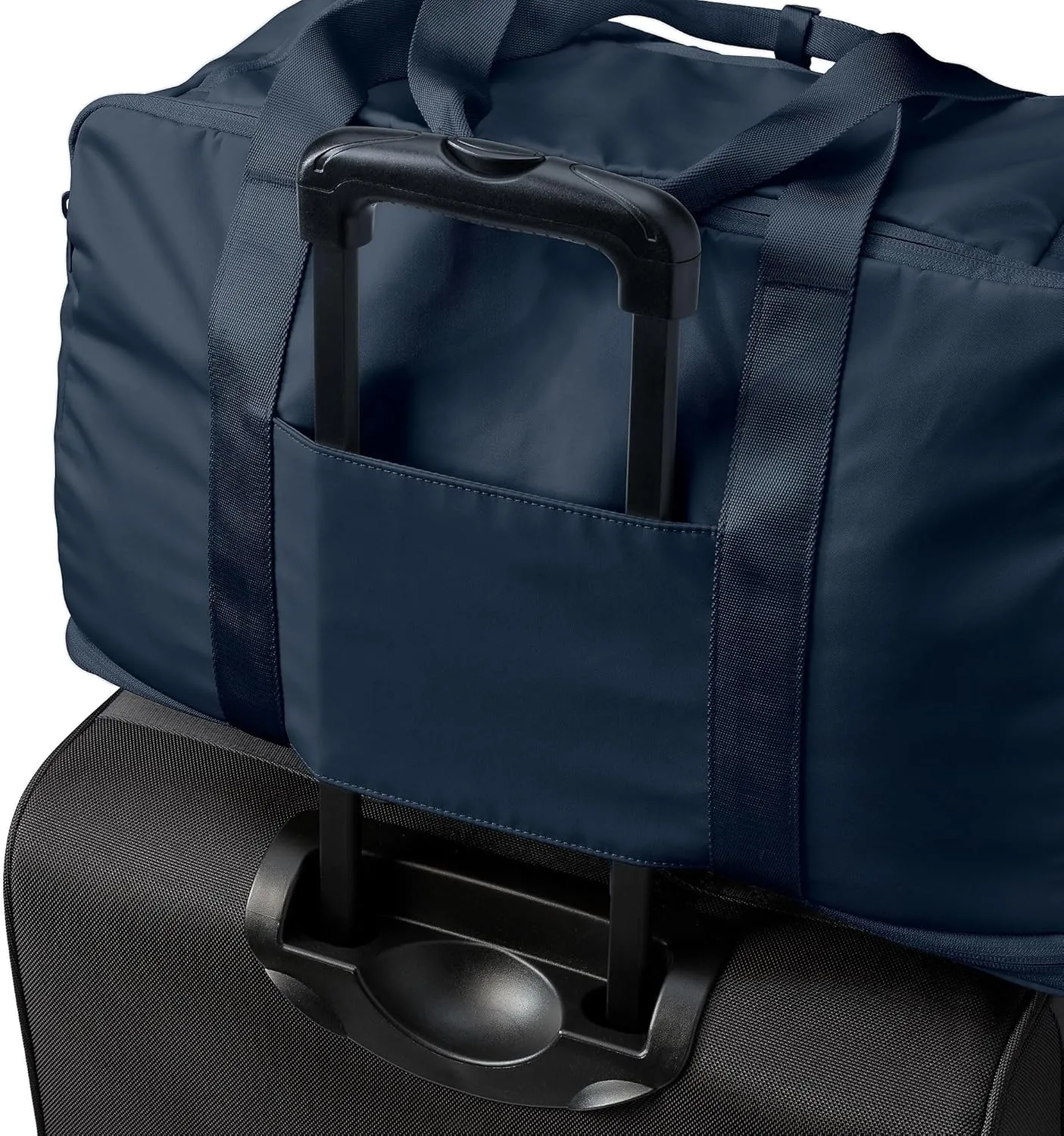 Lands' End Travel Expandable Duffle Radiant Navy One size