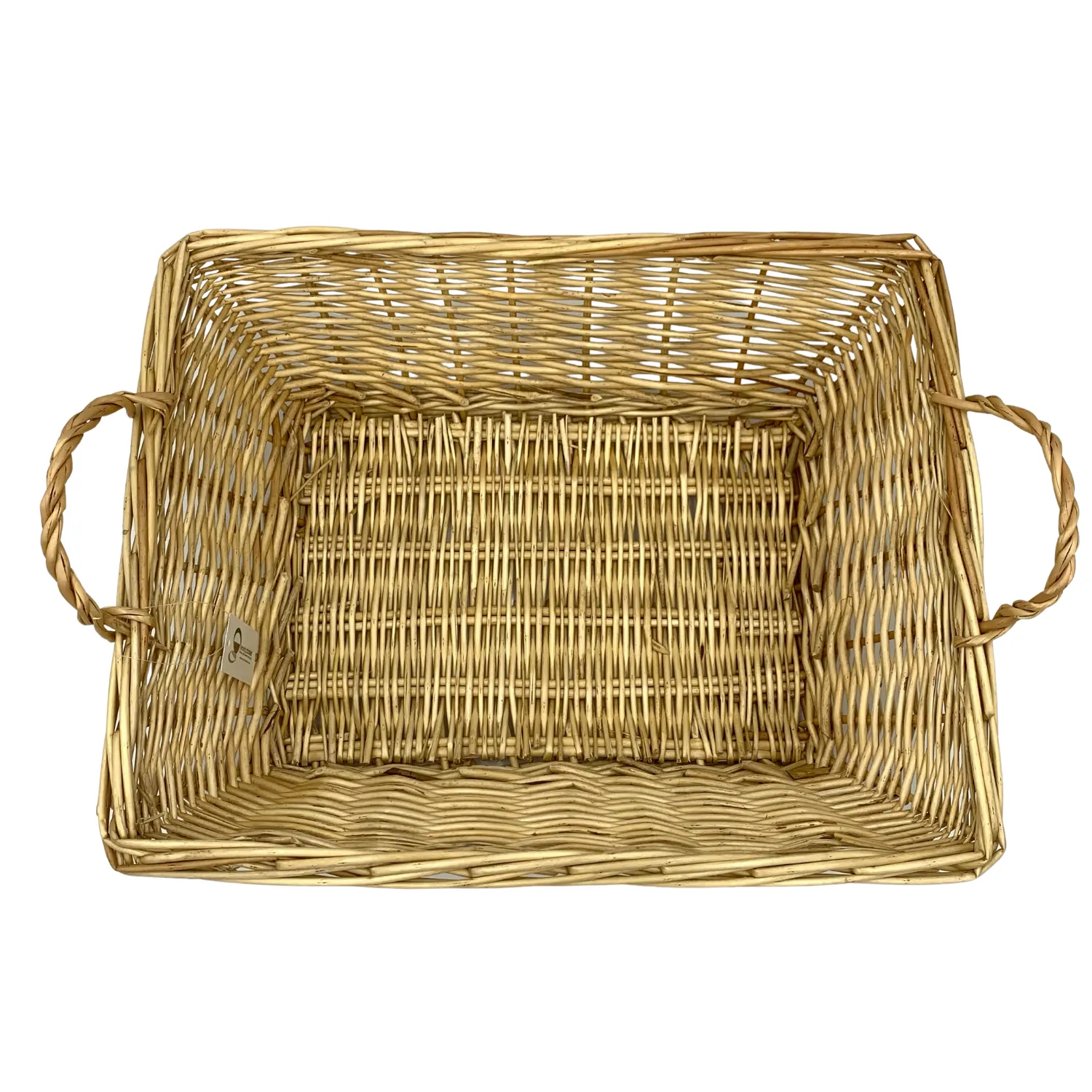 Large Natural Rectangle Baskets (12 per case) 11.99 Each
