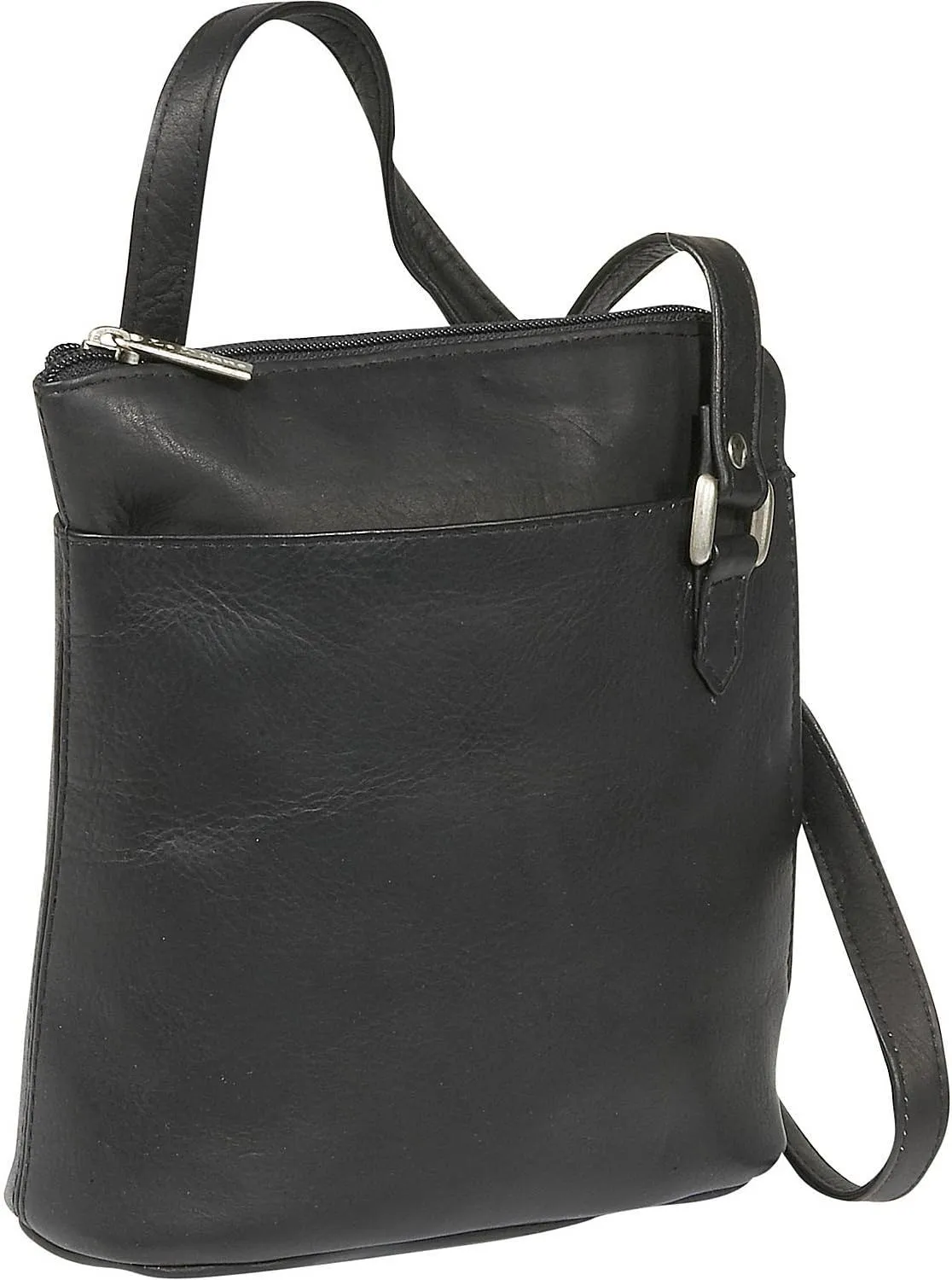 Le Donne Leather L-Zip Crossbody Shoulder Bag