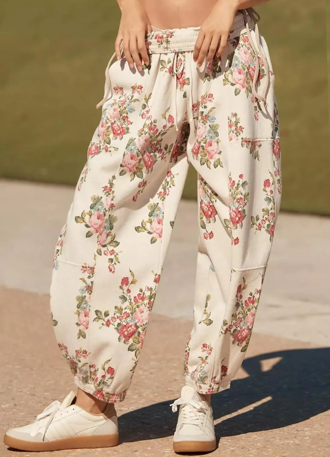 Leopard Pants Women Baggy Sweatpants Casual Fall Winter Cheetah Print Lounge Pants Trousers with Pockets
