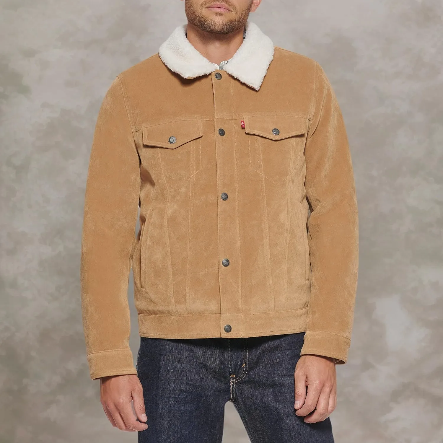 Levi's Men's Faux Leather Classic Trucker Jacket