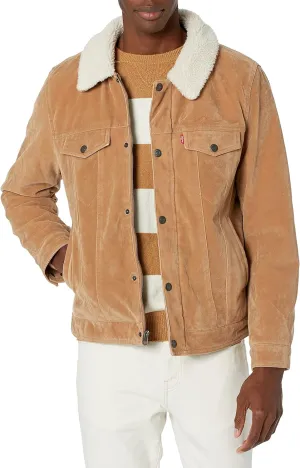 Levi's Men's Faux Leather Classic Trucker Jacket
