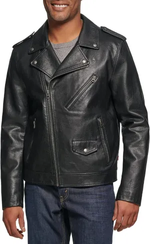 Levi's Men's Faux Leather Motorcycle Jacket