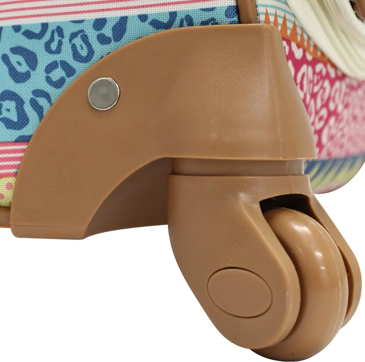 Lily Bloom Carry On Expandable Design Pattern Luggage With Spinner Wheels (20in, On the Prowl)