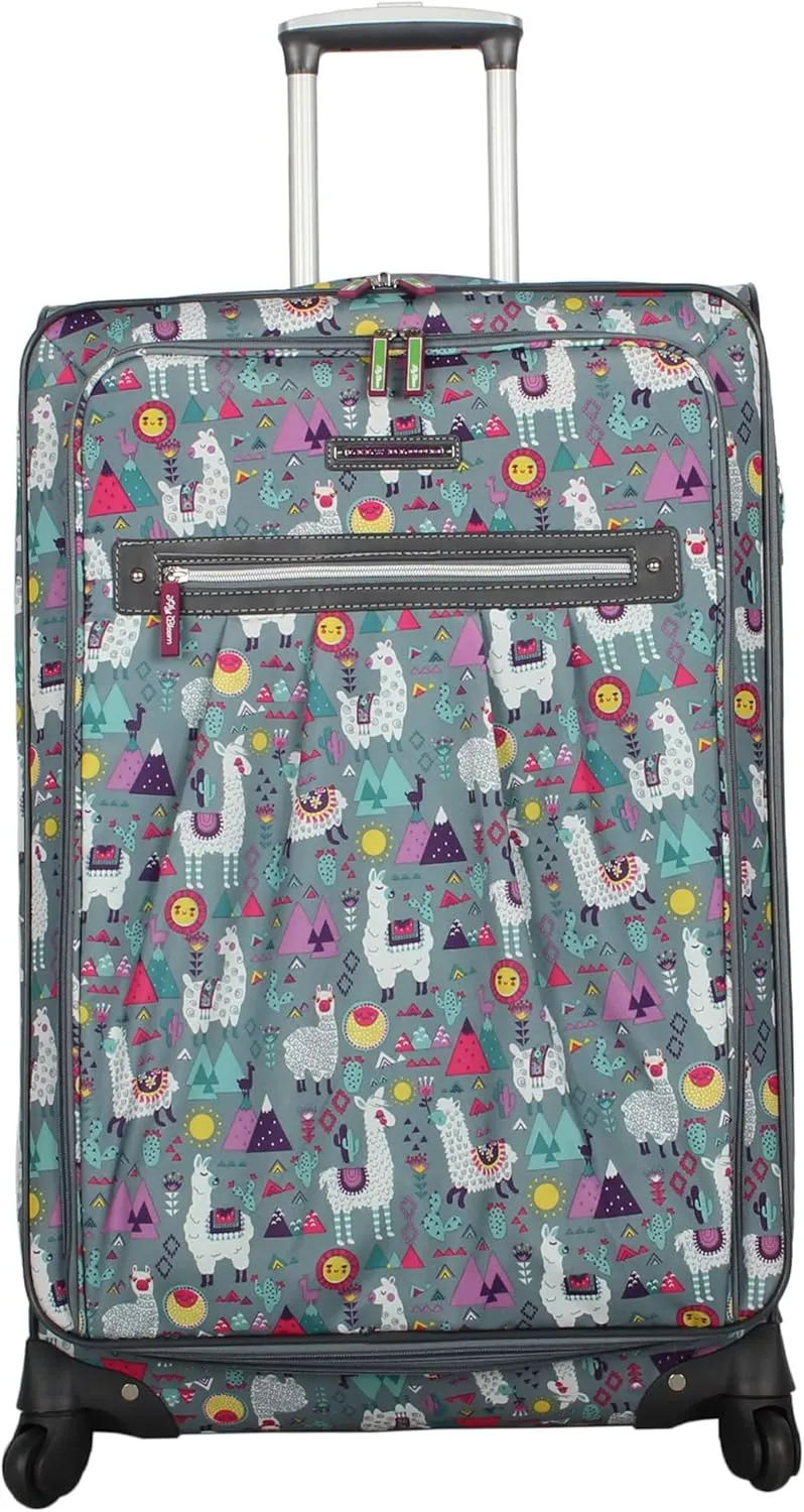 Lily Bloom Luggage Sets 3 Piece with Spinner Wheels, Expandable Suitcase for Women