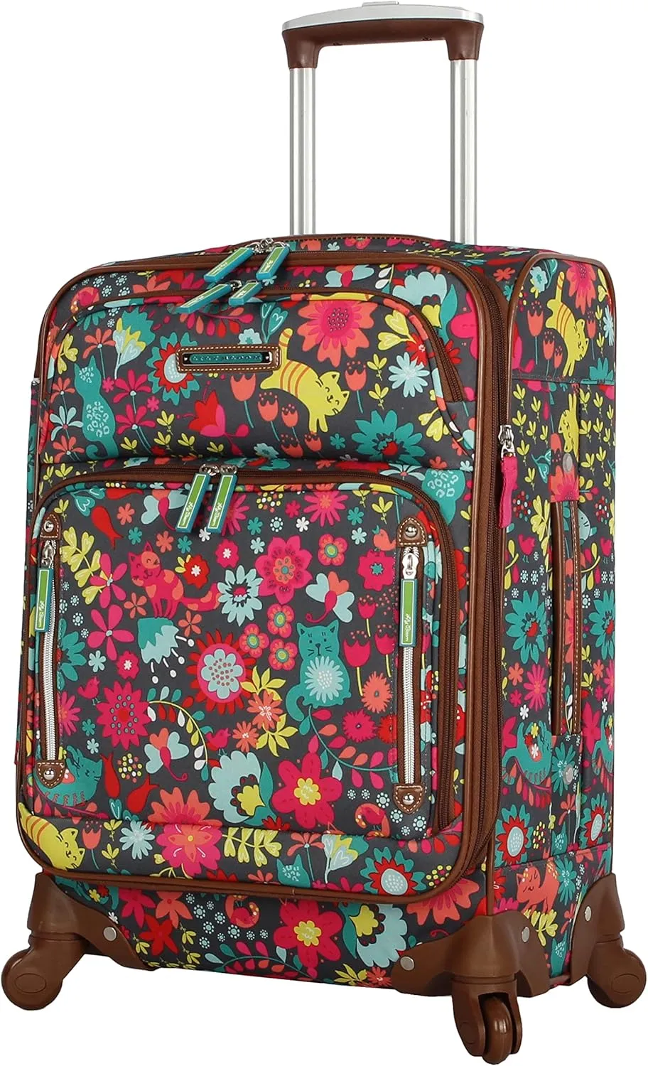 Lily Bloom Luggage Sets 3 Piece with Spinner Wheels, Expandable Suitcase for Women