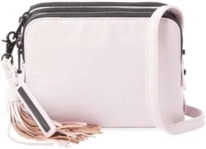 Loeffler Randall Thistle Leather Triple Zipper Crossbody Bag