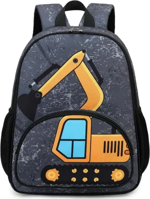 LOIDOU Toddler Backpack Boys 15 Inch Kids Preschool Kindergarten School Backpack Book Bag for Daycare Nursery Travel