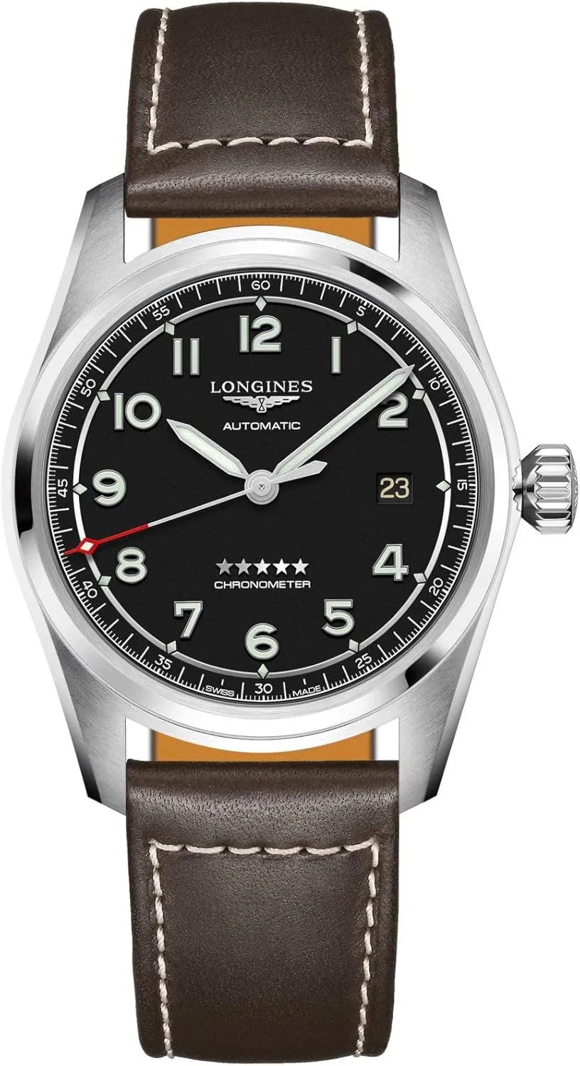 Longines Spirit Automatic Black Dial Men's Watch L3.811.4.53.0