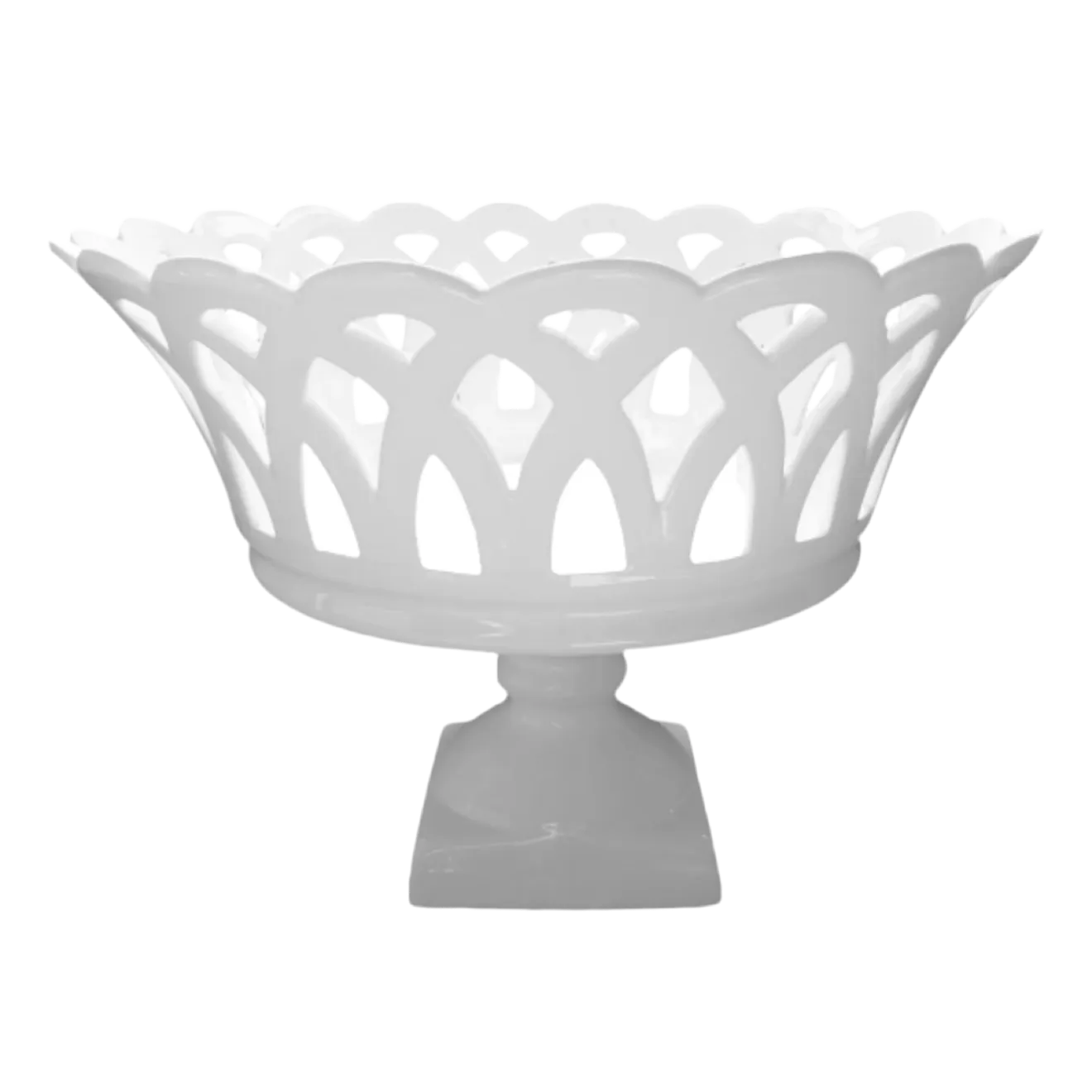 Louis Phillippe Footed Basket