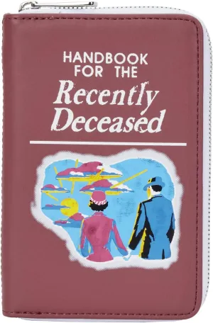 Loungefly Beetlejuice Handbook for the Recently Deceased Faux Leather Wallet