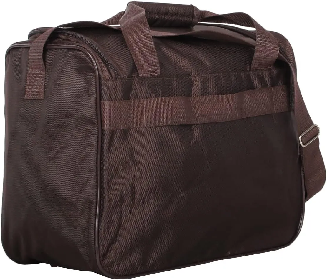 Luggage Sets with Spinner Wheels, Softside Expandable 20" 24" 28" Suitcase Carry-On 15 Inch Tote Bag