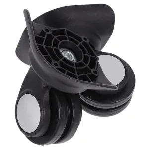 Luxshiny 1 Pair Replacement Wheels for Suitcase Small Luggage Caster Wheels Easy Install Fit for Travel Bags Smooth Rolling Experience Rough Surfaces